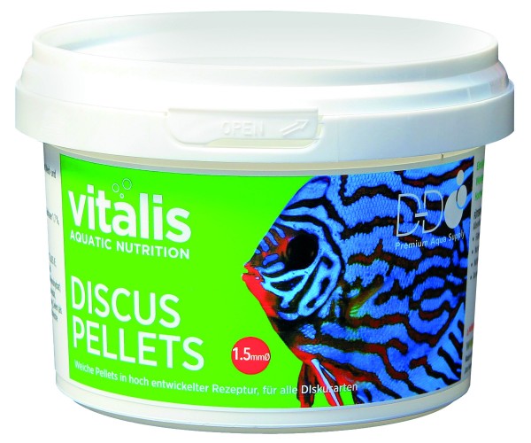 vitalis Discus Pellets Ø1,5mm - 140g