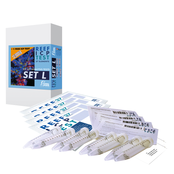 Fauna Marin - Reef ICP Meerwasseranalyse Set L (3+1)
