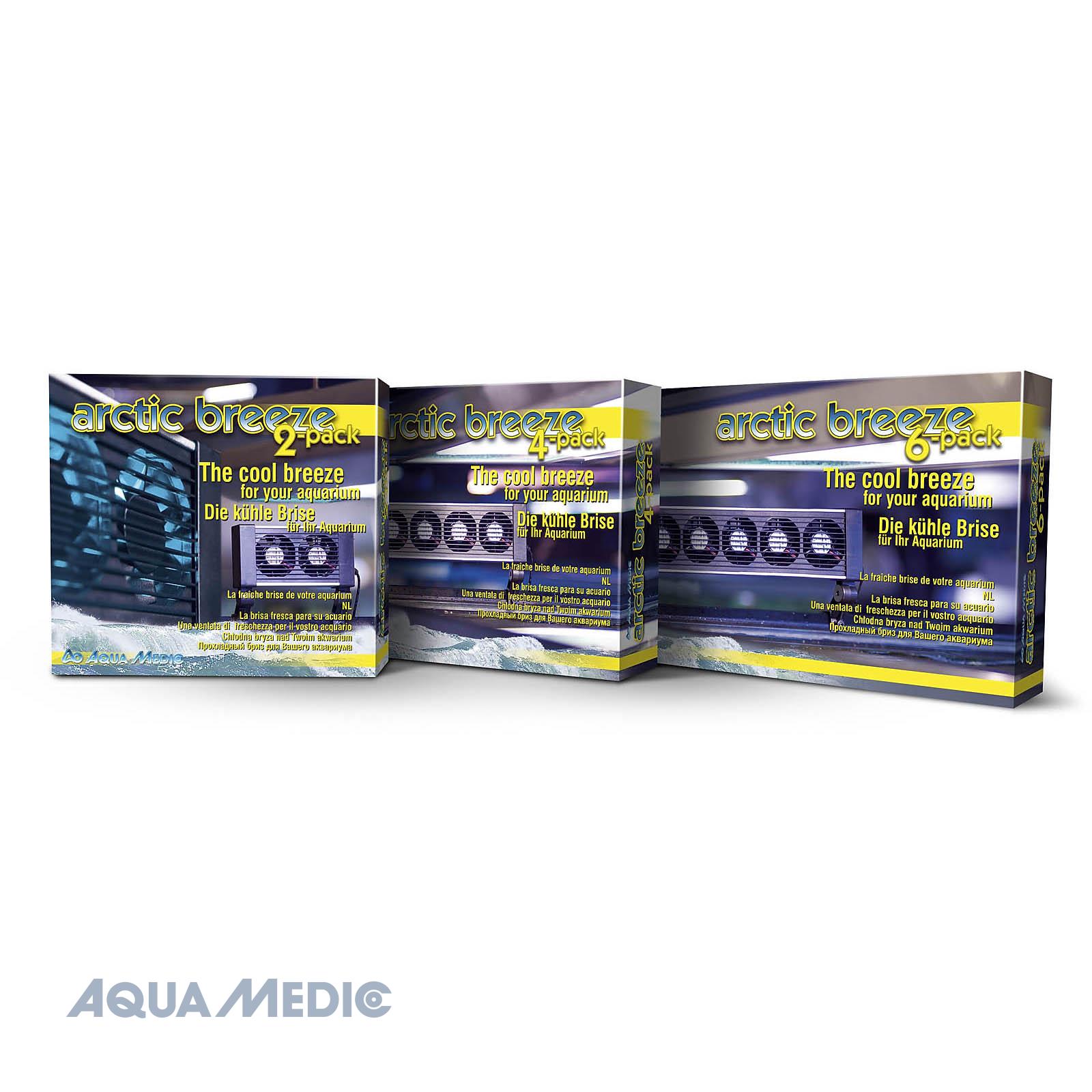 arctic breeze 6-pack - Strahlwassergeschützte Lüfter