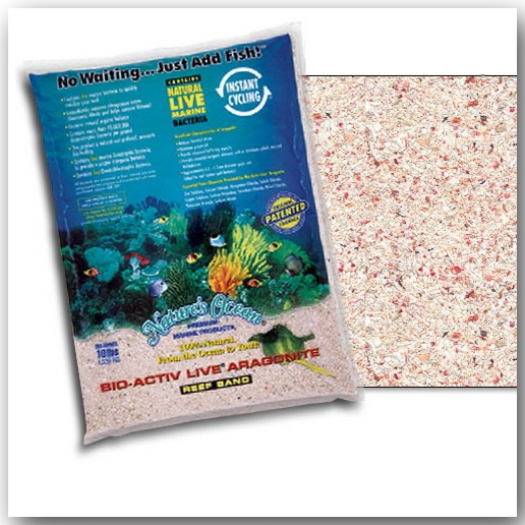 Nature's Ocean® Bio-Activ Live® Samoa Pink Sand 4,54 kg Körnung 0,5 – 1,7 mm