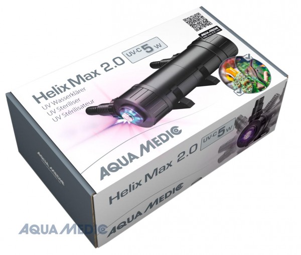 Helix Max 2.0 - 5W UV-C Wasserklärer für Meer- und Süßwasseraquarien