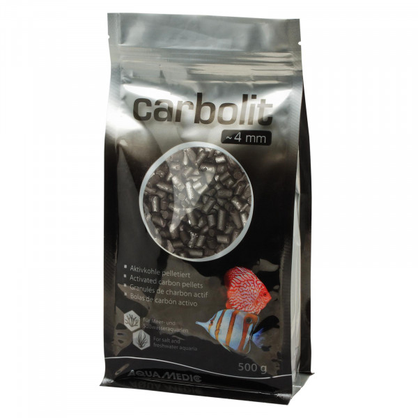 Pelletierte Aktivkohle carbolit 3,5 kg/4,55 l 1,5 mm Pellets