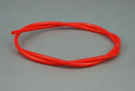 Druckschlauch 6 x 4 mm rot - 1m
