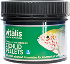 Central/Sth American Cichlid Pellets Ø 1,5 mm - 60g