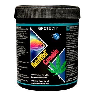 NutriVital Cannabis 0,6-0,9mm 175g - Alleinfutter für alle Seewasserfische