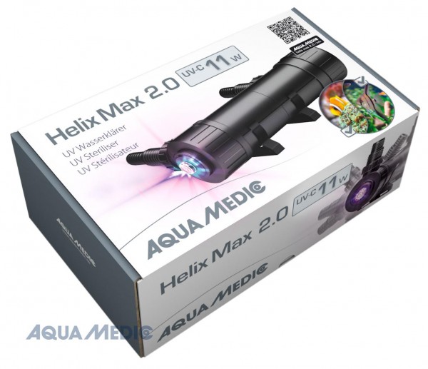 Helix Max 2.0 - 11 W UV-C Wasserklärer für Meer- und Süßwasseraquarien