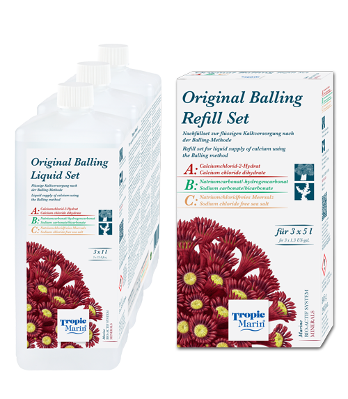 Tropic Marin BIO-CALCIUM Orginal Balling Liquid Set 3 x 1.000 ml