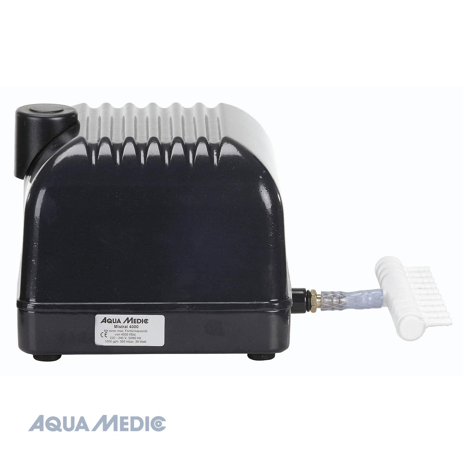 Mistral 4000 - Leistungsstarke Membranluftpumpen für Aquarien