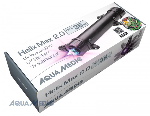 Helix Max 2.0 - 36 W UV-C Wasserklärer für Meer- und Süßwasseraquarien