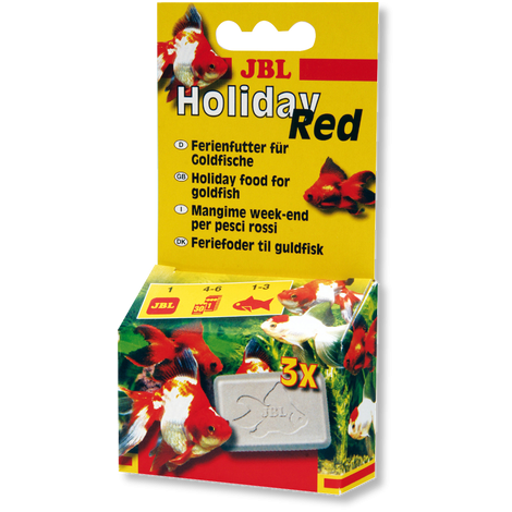 JBL Holiday Red Ferien-Alleinfutter für Goldfische 17 g